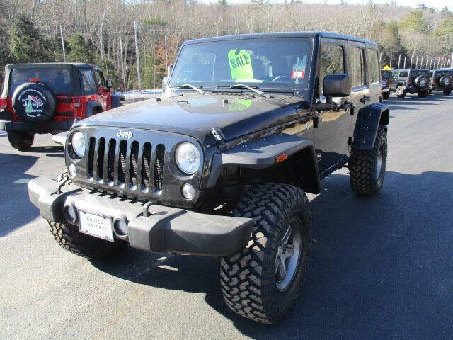 2014 Jeep Wrangler Unlimited for sale at Route 4 Motors INC in Epsom NH