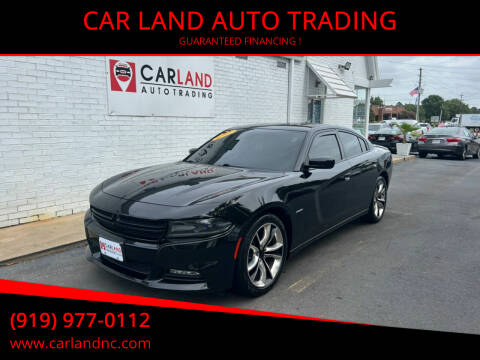 2016 Dodge Charger for sale at CAR LAND  AUTO TRADING in Raleigh NC