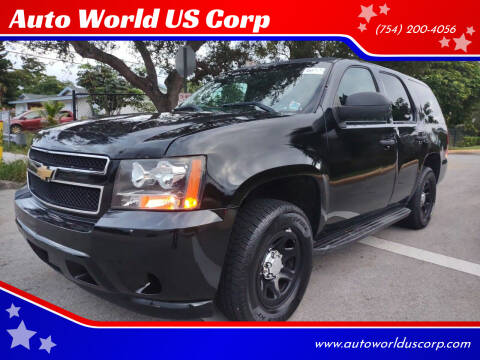 2013 Chevrolet Tahoe for sale at Auto World US Corp in Plantation FL