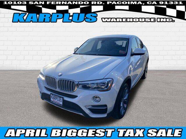 2016 BMW X4 for sale at Karplus Warehouse in Pacoima CA