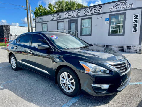 2015 Nissan Altima for sale at Best Deals Cars Inc in Fort Myers FL