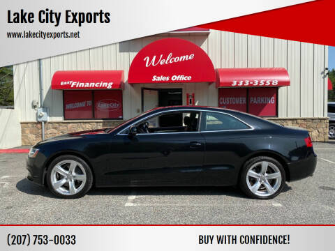 2014 Audi A5 for sale at Lake City Exports in Auburn ME