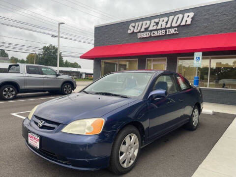 2002 Honda Civic for sale at Superior Used Cars Inc in Cuyahoga Falls OH