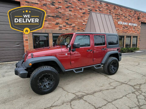 2012 Jeep Wrangler Unlimited for sale at Verano Motors in Addison IL