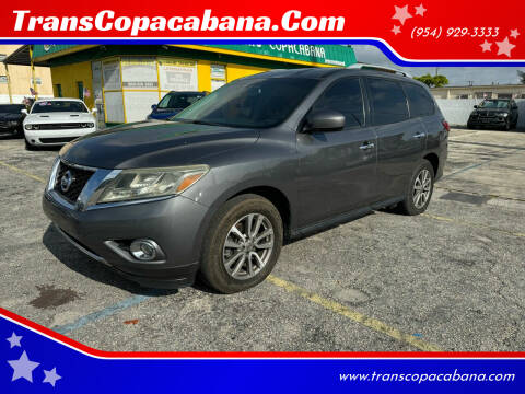 2015 Nissan Pathfinder for sale at TransCopacabana.Com in Hollywood FL