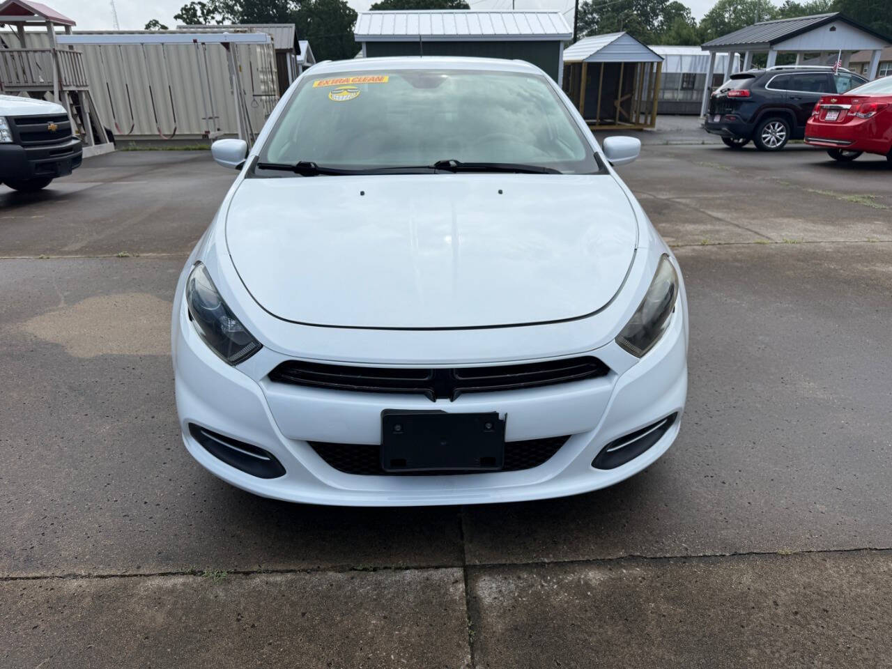White 2016 Dodge Dart SXT SXT 4dr Sedan 2