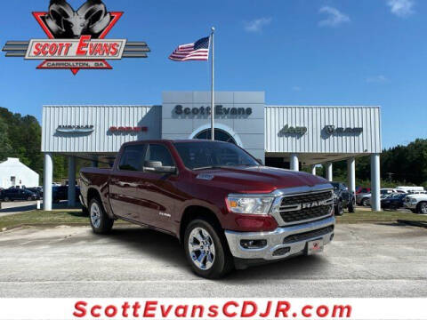2022 RAM 1500 for sale at SCOTT EVANS CHRYSLER DODGE in Carrollton GA