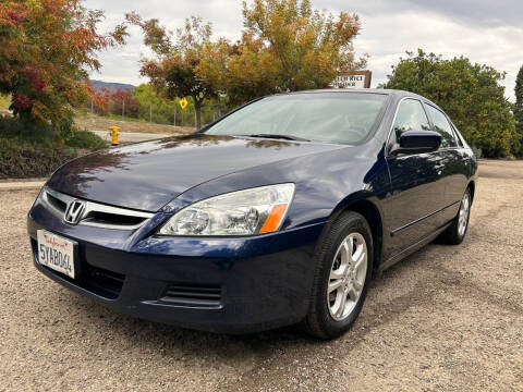 2007 Honda Accord for sale at Santa Barbara Auto Connection in Goleta CA