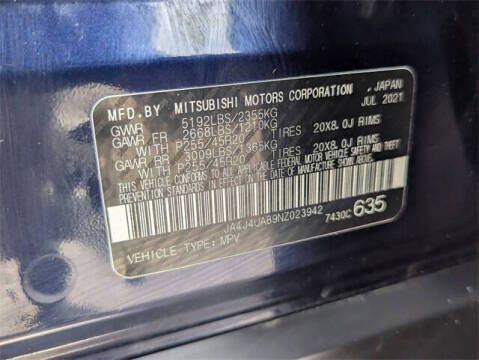 2022 Mitsubishi Outlander SE