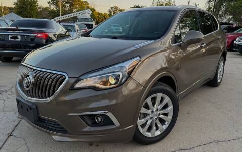 2017 Buick Envision for sale at COSMES AUTO SALES in Dallas TX