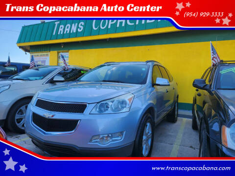 2010 Chevrolet Traverse for sale at Trans Copacabana Auto Center in Hollywood FL
