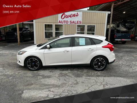 2012 Ford Focus for sale at Owens Auto Sales in Norman Park GA