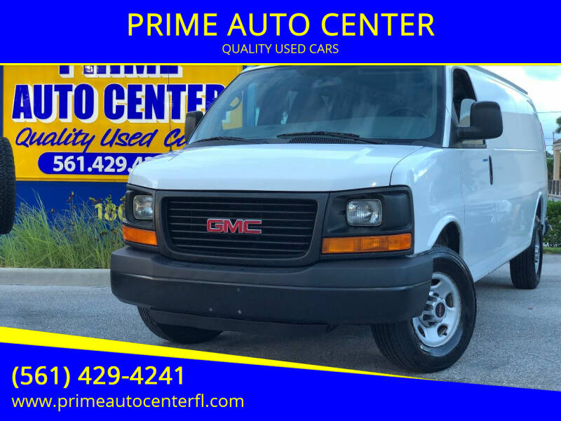 2015 GMC Savana Cargo for sale at PRIME AUTO CENTER in Palm Springs FL