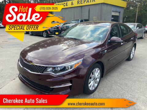 2016 Kia Optima for sale at Cherokee Auto Sales in Acworth GA