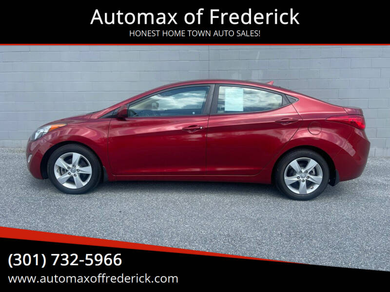2013 Hyundai Elantra for sale at Automax of Frederick in Frederick MD