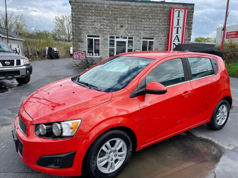 2012 Chevrolet Sonic for sale at Titan Auto Sales LLC in Albany NY