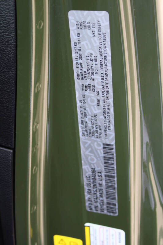 2021 Jeep Wrangler Unlimited Rubicon 392