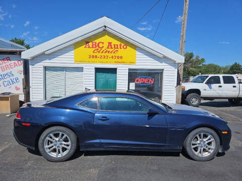 2015 Chevrolet Camaro for sale at ABC AUTO CLINIC CHUBBUCK in Chubbuck ID