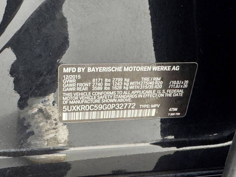 2016 BMW X5 xDrive35i