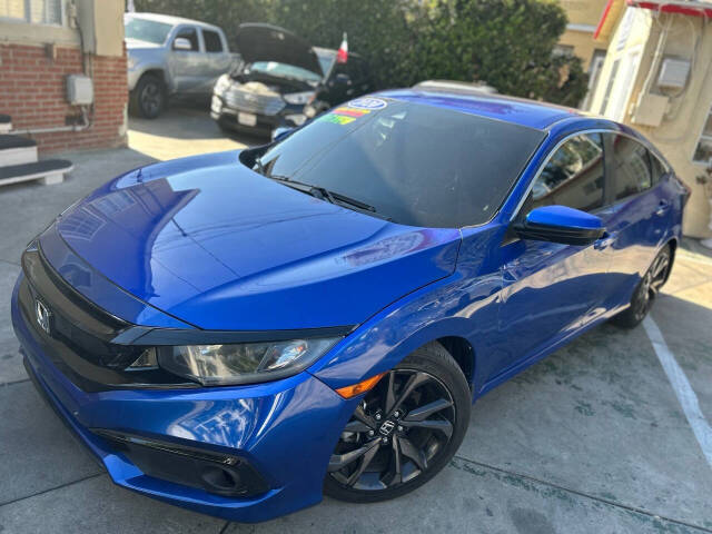 2020 Honda Civic for sale at Carmania in Panorama City, CA