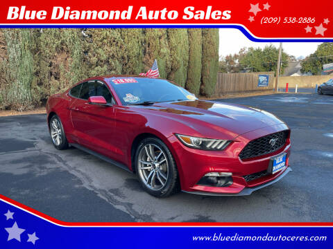 2016 Ford Mustang for sale at Blue Diamond Auto Sales in Ceres CA
