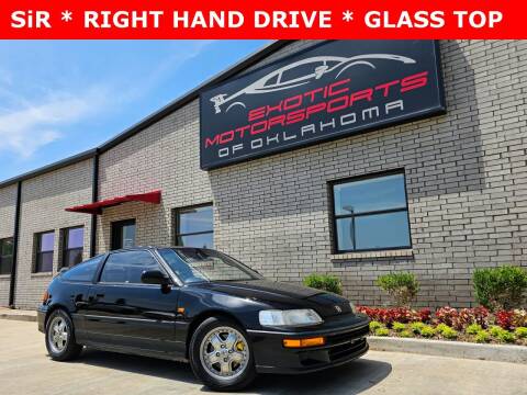 1990 Honda CR-X for sale at Exotic Motorsports of Oklahoma in Edmond OK