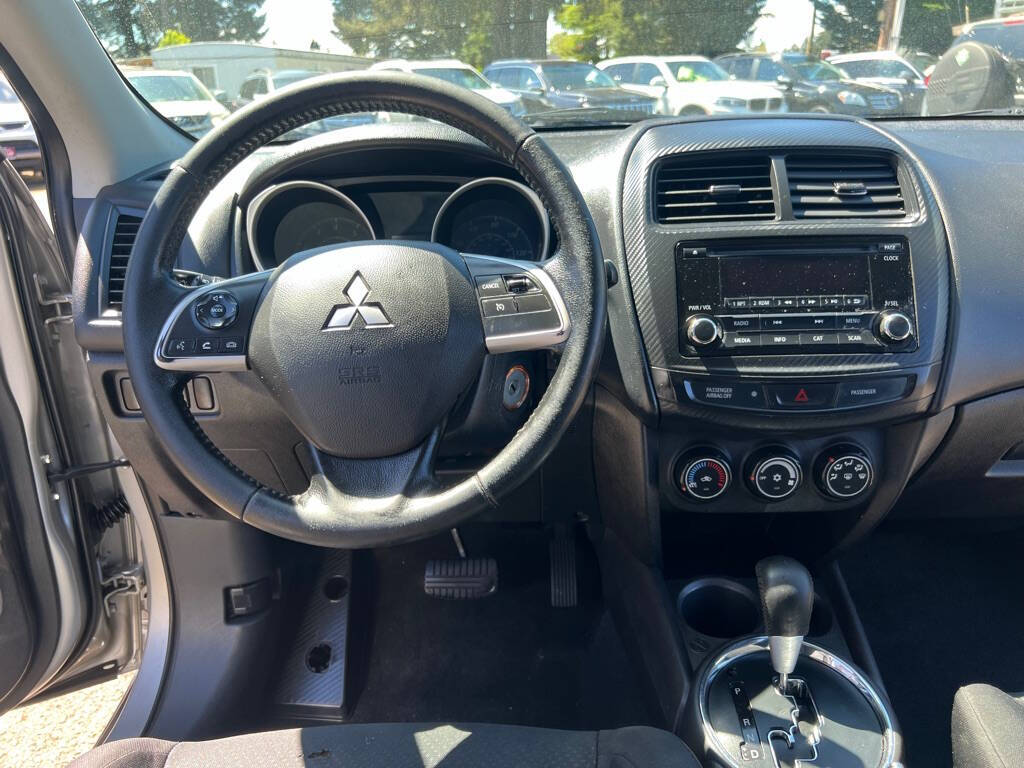 2015 Mitsubishi Outlander Sport for sale at PLATINUM AUTO SALES INC in Lacey, WA