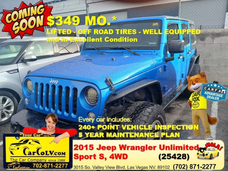 2015 Jeep Wrangler Unlimited Sport