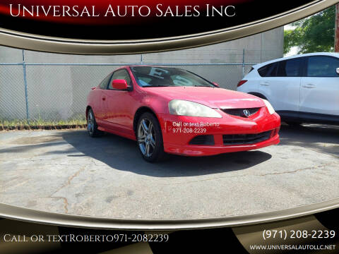 2006 Acura RSX for sale at Universal Auto Sales Inc in Salem OR