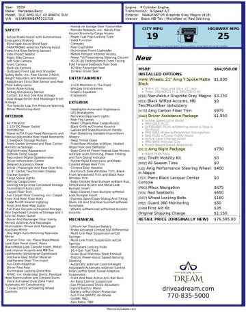 2024 Mercedes-Benz GLC AMG GLC 43