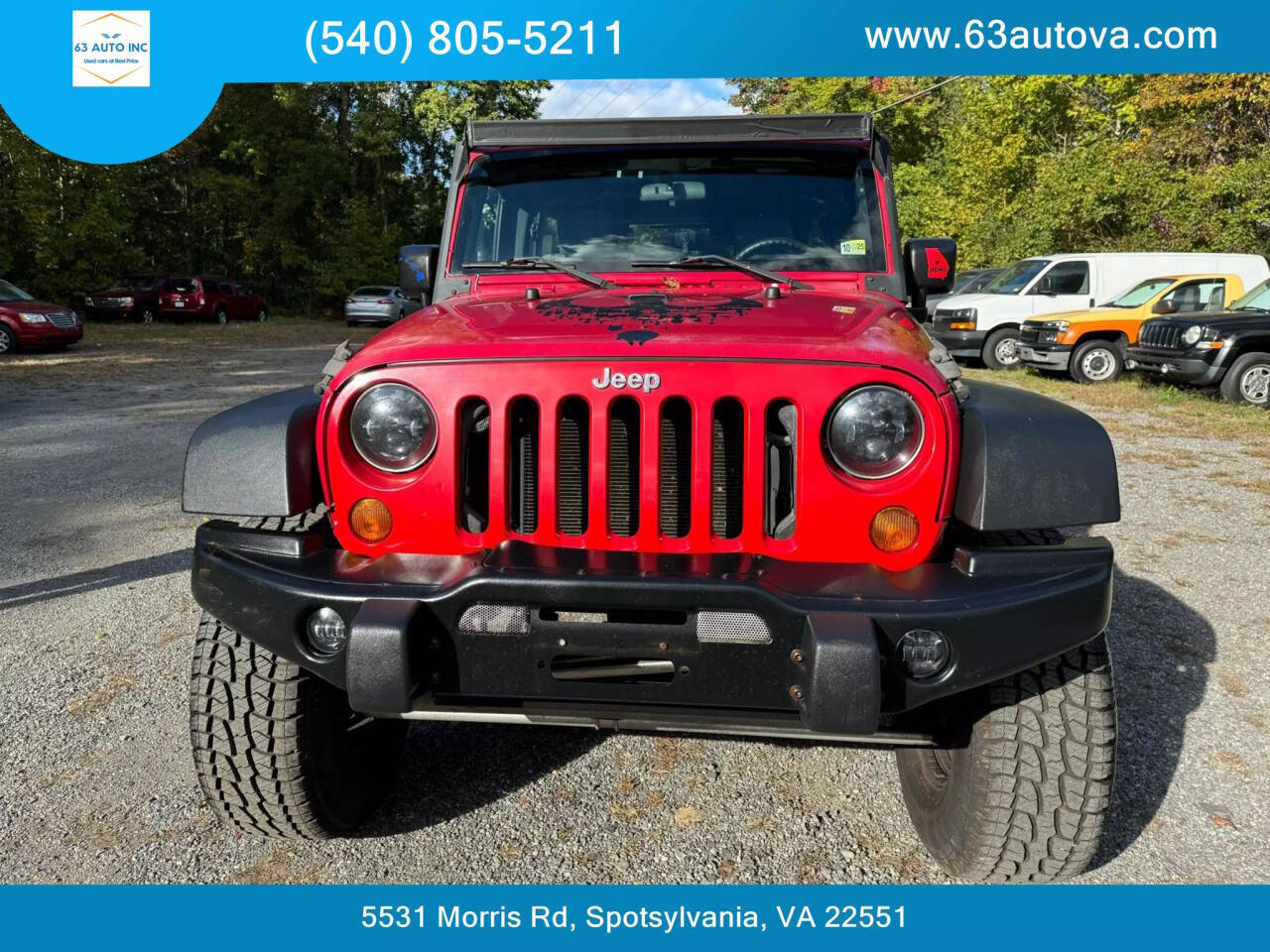 2007 Jeep Wrangler Unlimited for sale at 63 Auto Inc in Spotsylvania, VA