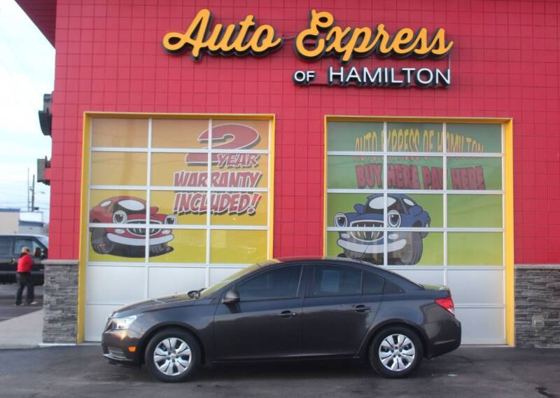 2014 Chevrolet Cruze for sale at AUTO EXPRESS OF HAMILTON LLC in Hamilton OH