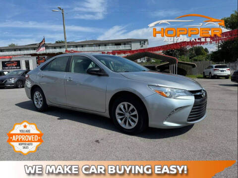 2016 Toyota Camry for sale at HOPPER AUTO SALES in Knoxville TN