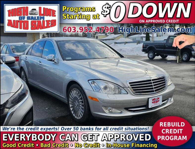 2007 Mercedes-Benz S-Class for sale at High Line Auto Sales of Salem in Salem NH