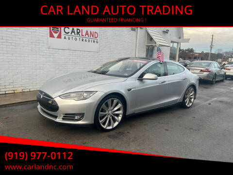 2013 Tesla Model S for sale at CAR LAND  AUTO TRADING in Raleigh NC
