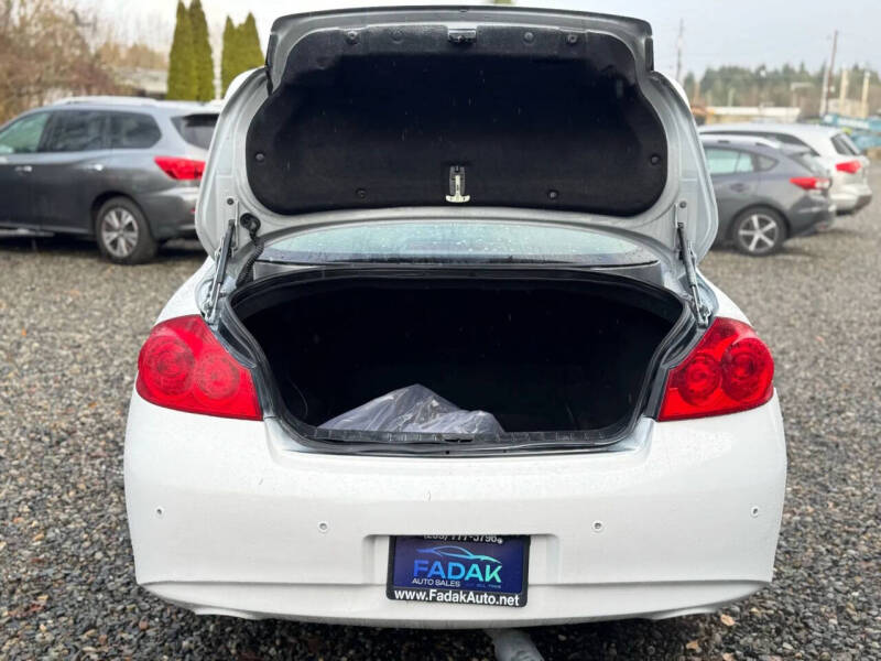 2012 Infiniti G37 Sedan