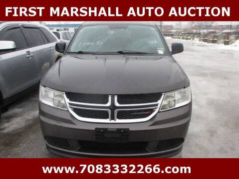 2015 Dodge Journey for sale at First Marshall Auto Auction in Harvey IL