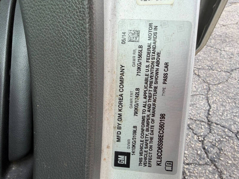 2014 Chevrolet Spark 1LT CVT