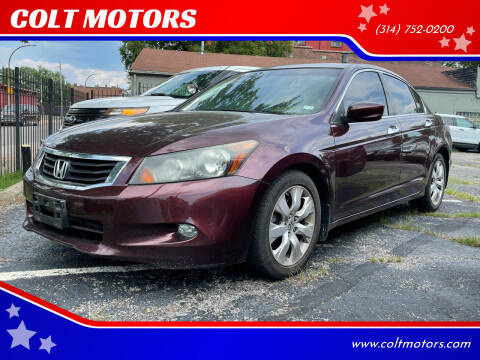2010 Honda Accord for sale at COLT MOTORS in Saint Louis MO