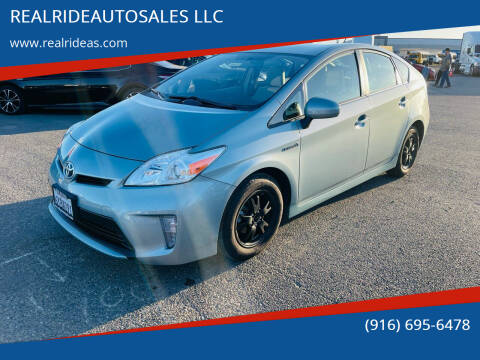 2012 Toyota Prius for sale at REALRIDEAUTOSALES LLC in Sacramento CA