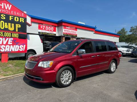 2015 Chrysler Town and Country for sale at HW Auto Wholesale in Norfolk VA