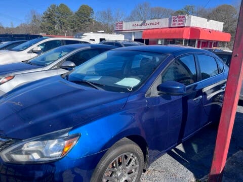 2016 Nissan Sentra for sale at LAKE CITY AUTO SALES in Forest Park GA