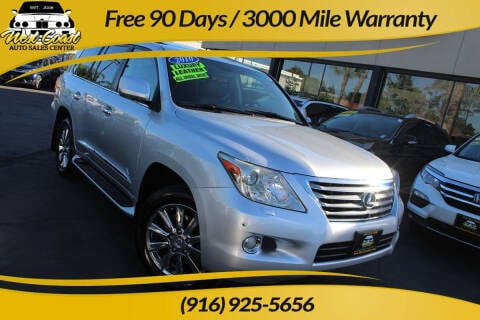 2010 Lexus LX 570 for sale at West Coast Auto Sales Center in Sacramento CA