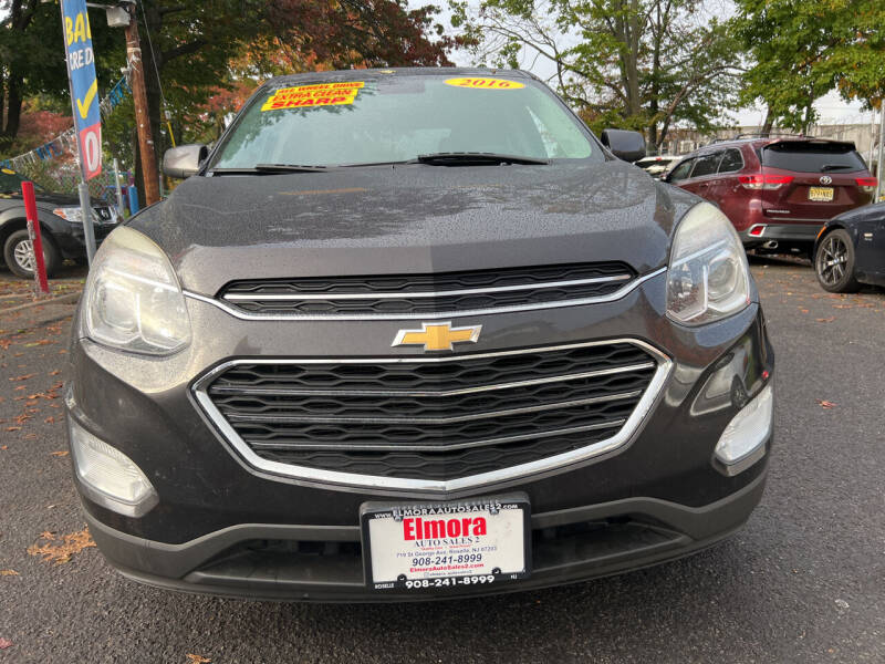 2016 Chevrolet Equinox for sale at Elmora Auto Sales 2 in Roselle NJ