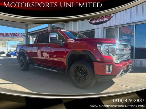 2020 GMC Sierra 2500HD for sale at Motorsports Unlimited - Trucks in McAlester OK