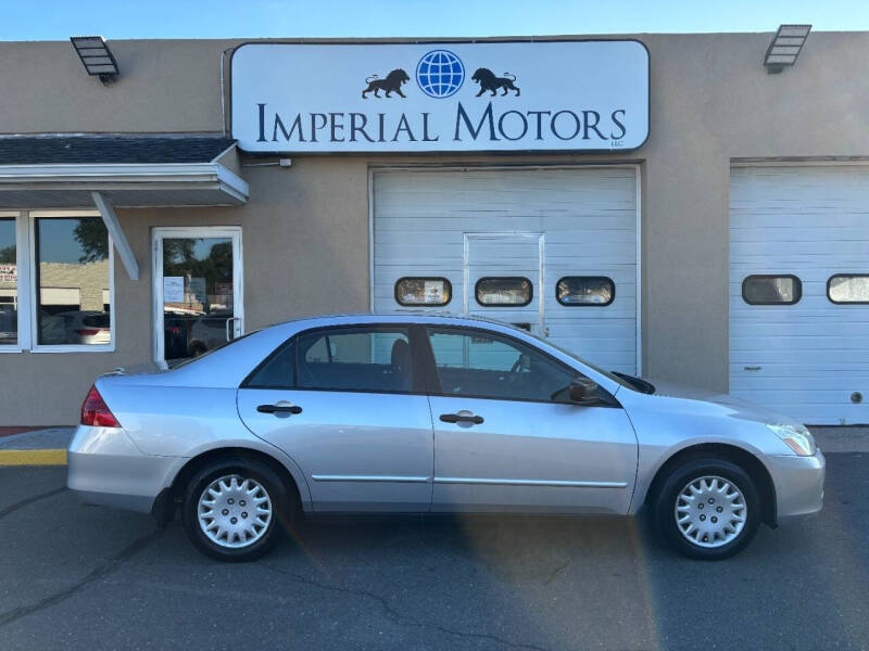 2006 Honda Accord for sale at Imperial Motors in Plainville CT