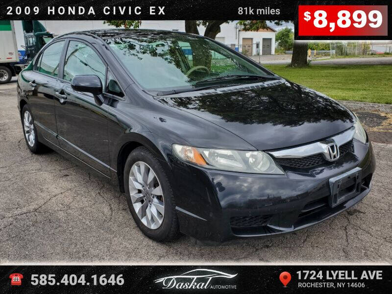 2009 Honda Civic for sale at Daskal Auto LLC in Rochester NY