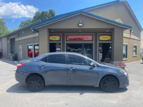 2015 Toyota Corolla for sale at Advantage Auto Sales in Garden City ID