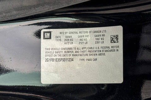 2015 Chevrolet Camaro LS