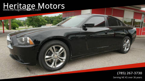 2013 Dodge Charger for sale at Heritage Motors in Topeka KS